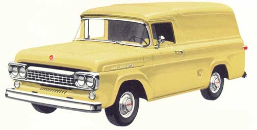 1958 Ford panel delivery #6