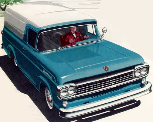 1958 Ford panel delivery #1